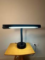 Bureaulamp zwart vintage, Ophalen of Verzenden, Gebruikt, Minder dan 50 cm