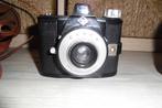 agfa clack fototoestel met hoes en flitser, Ophalen of Verzenden, Gebruikt, Compact, Overige Merken