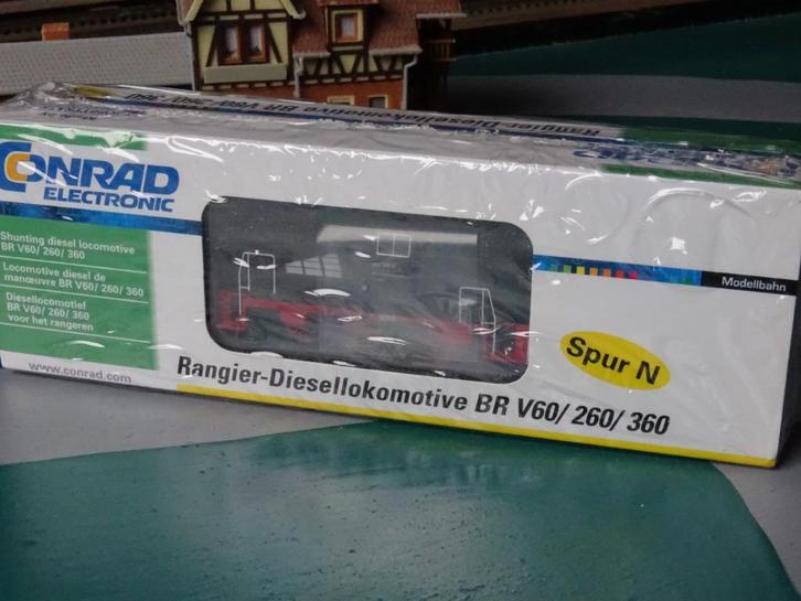 Hobbytrain 249085 rangeerloc DB Fahrzeuginstandhaltung GmbH, Hobby en Vrije tijd, Modeltreinen | N-Spoor, Nieuw, Locomotief, Gelijkstroom