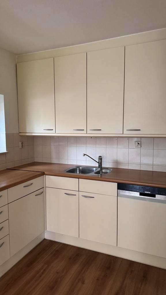 Keuken, Huis en Inrichting, Keuken | Complete keukens, Gebruikt, Hoekkeuken, Crème, Ophalen