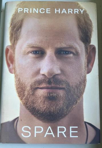 Prince Harry - Spare - engels hardcover boek beschikbaar voor biedingen