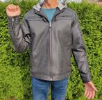 Nieuwe imitatie leren jas in maat XL, Ophalen of Verzenden, Nieuw, Maat 56/58 (XL), Zwart