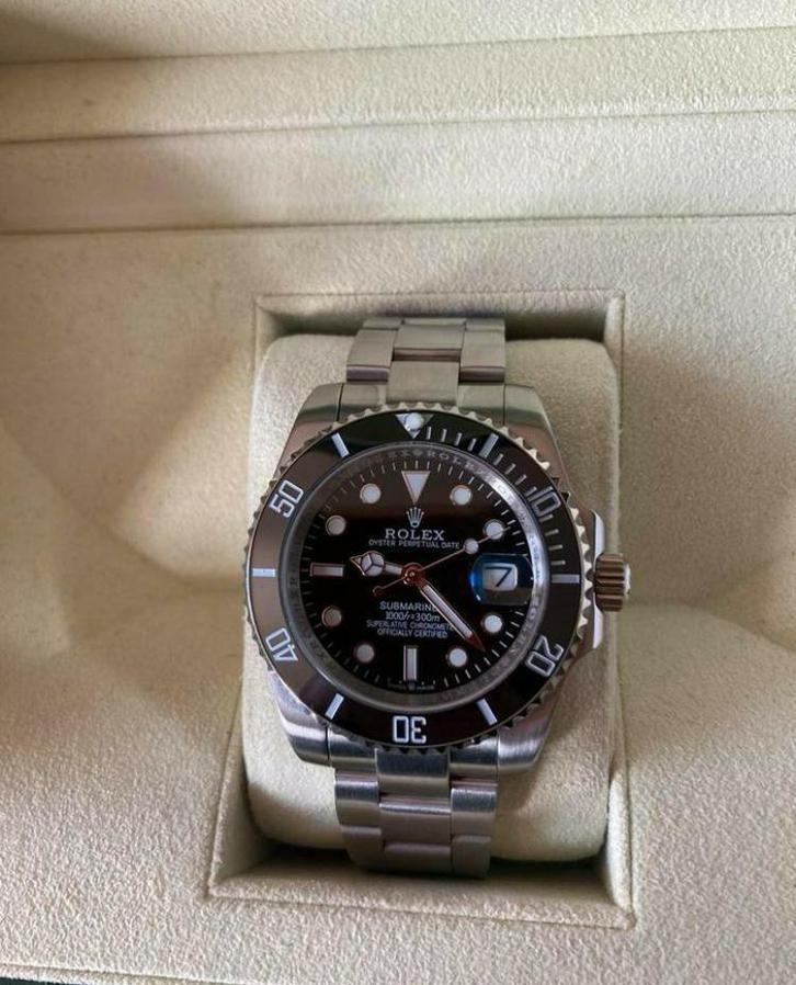 Rolex Submariner Black Date, Sieraden, Tassen en Uiterlijk, Horloges | Heren, Nieuw, Rolex, Staal, Ophalen of Verzenden