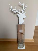 Theelichthouder rendier hout, Ophalen, Gebruikt, Hout, 50 tot 75 cm