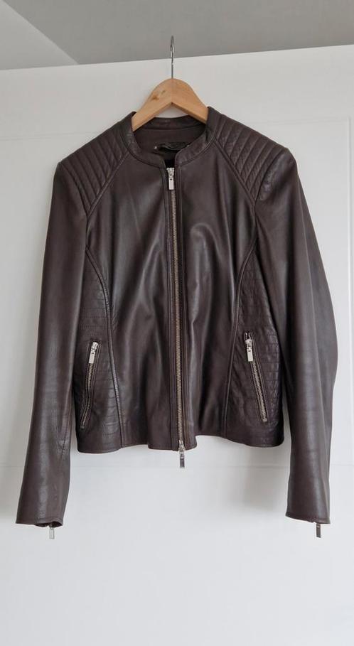 Arma leer jasje maat 40, Kleding | Dames, Jassen | Zomer, Gedragen, Maat 38/40 (M), Zwart, Ophalen of Verzenden