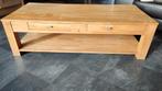 Houten Salontafel met Lades, Ophalen, Modern, Minder dan 50 cm, Rechthoekig
