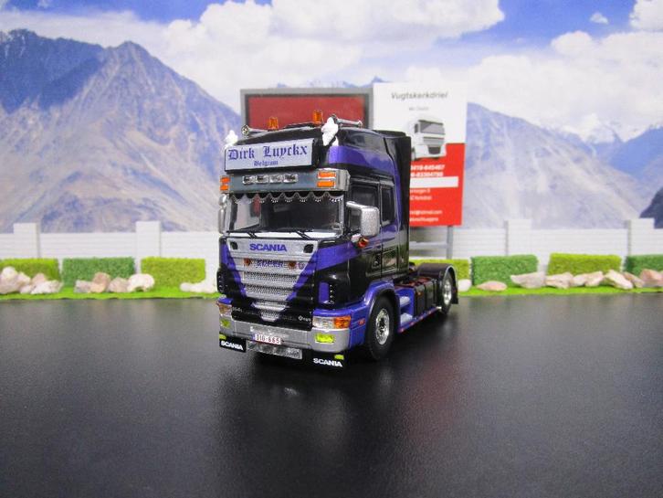 Wsi 01-4597 Dirk Luyckx , Scania 4 Serie Topline 4x2, Hobby en Vrije tijd, Modelauto's | 1:50, Nieuw, Bus of Vrachtwagen, Wsi