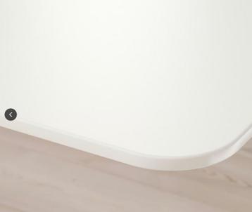 Ikea Bekant Bureau - Wit, In Hoogte Verstelbaar - afbeelding 5