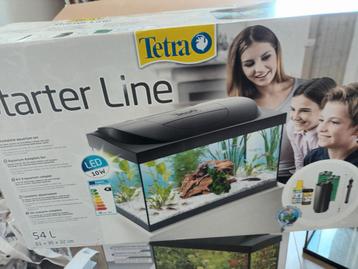 Mooi aquarium, 54 liter te koop. beschikbaar voor biedingen