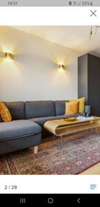 Ikea lounge bankstel, Huis en Inrichting, Banken | Bankstellen, Ophalen, Hoekbank, Zo goed als nieuw, Stof