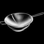 AEG fusion wok voor inductiekookplaat, Inductieplaat, Ophalen of Verzenden, Zo goed als nieuw, Rvs