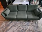 Groene Driezitsbank van Sofacompany, Ophalen, Hout, Driepersoons, 75 tot 100 cm