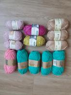13 bollen garen., Ophalen, Zo goed als nieuw, Breien of Haken, Wol of Garen