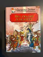 Geronimo Stilton - Het zwaard in de steen, Ophalen of Verzenden, Zo goed als nieuw, Geronimo Stilton