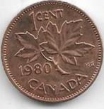 1  cent  1980  Canada.km.  127, Postzegels en Munten, Munten | Amerika, Ophalen of Verzenden, Losse munt, Noord-Amerika