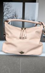 Smaak Amsterdam Leren Handtas - Zo Goed Als Nieuw!, Ophalen of Verzenden, Zo goed als nieuw, Beige, Handtas