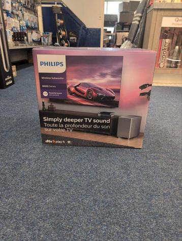 Philips 8000 Series Draadloze Subwoofer | Nieuw beschikbaar voor biedingen