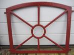 92 hoog x 109 breed Zwaar uitgevoerd ijzeren raam, Antiek en Kunst, Curiosa en Brocante, Ophalen