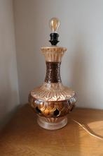 Vintage vloerlamp keramiek W. Germany 6059/45 bruin beige., Ophalen of Verzenden, Zo goed als nieuw, Retro, Minder dan 100 cm