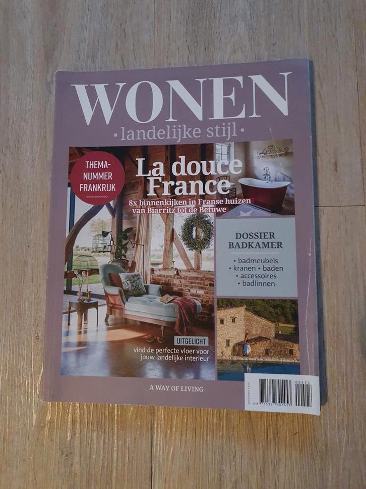 Wonen Landelijke Stijl, 2024,2023,2022,2021,2020,2019,2018, Boeken, Tijdschriften en Kranten, Zo goed als nieuw, Overige typen