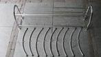 vintage wandkapstok + 9 kleerhangers, Gebruikt, 100 tot 150 cm, Metaal, Ophalen