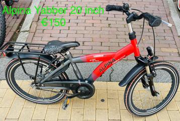 Alpina Yabber 20 inch kinderfiets / Jongensfiets voor €145 beschikbaar voor biedingen