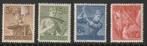 Duitsland 1943 850/853 Arbeidsdienst, Postfris, Postzegels en Munten, Postzegels | Europa | Duitsland, Overige periodes, Verzenden