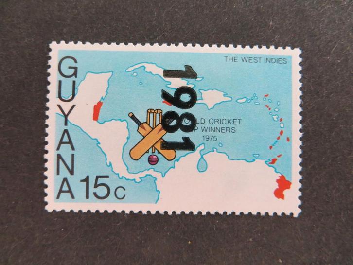 A01199: Guyana  15 c, Postzegels en Munten, Postzegels | Amerika, Noord-Amerika, Ophalen of Verzenden