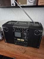 Vintage Sanyo MT-4240 Stereo Radio Cassette TV - Zeldzaam!, Ophalen of Verzenden, Gebruikt, Radio
