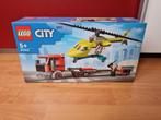 Lego City 60343 Rescue Helicopter Transport, Ophalen of Verzenden, Nieuw, Complete set, Lego