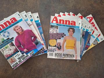 Anna Burda plezier met handwerken jaargang 1987  ( 11 nrs.) beschikbaar voor biedingen