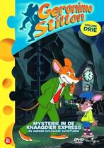 DVD Geronimo Stilton - Mysterie In De Knaagdier Express (3), Avontuur, Alle leeftijden, Ophalen of Verzenden, Zo goed als nieuw