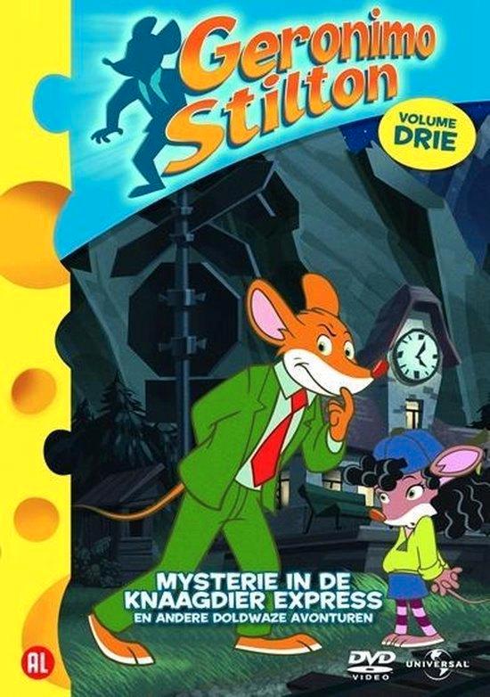 DVD Geronimo Stilton - Mysterie In De Knaagdier Express (3), Cd's en Dvd's, Dvd's | Kinderen en Jeugd, Zo goed als nieuw, Tv fictie