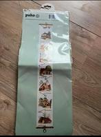 Borduurpakket schellekoord boerderijen Nieuw, Ophalen of Verzenden, Nieuw, Handborduren, Borduurpakket