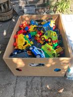 Bananendoos vol met lego duplo voertuigen. In 1 koop, Gebruikt, Ophalen of Verzenden, Duplo, Losse stenen