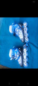 Blauwe skeelers, Ophalen, Zo goed als nieuw, Inline skates 4 wielen, Overige merken