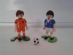Playmobil Voetballers duo Nederland – Italië - rugnummer 2, Kinderen en Baby's, Speelgoed | Playmobil, Ophalen of Verzenden, Zo goed als nieuw