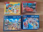 Puzzels 500 en 1000 Disney, Cars, Mickey Mouse, Ophalen of Verzenden, 500 t/m 1500 stukjes, Nieuw