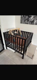 Baby box 100x80cm zwart, Kinderen en Baby's, Boxen, Verzenden, Zo goed als nieuw