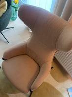 2 Cassina P22 Fauteuils + 2 Voetenbank (set), Huis en Inrichting, Fauteuils, Ophalen, Gebruikt, Stof, 75 tot 100 cm