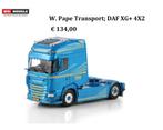 wsi models daf xg + 4 x2 Pape transport, Hobby en Vrije tijd, Ophalen of Verzenden, Nieuw, Bus of Vrachtwagen, Wsi