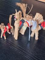 Vintage Strohfiguren Set, Ophalen of Verzenden
