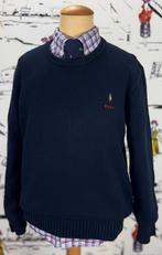 Ralph Lauren navy trui katoen en cashmere maat 14-16, Trui of Vest, Ophalen of Verzenden, Zo goed als nieuw, Ralph Lauren