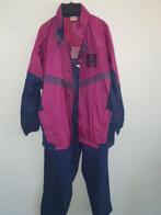 Regenpak Robey mt. L paars-donkerblauw met PVC binnenzijde, Ophalen of Verzenden, Zo goed als nieuw, Regenpak, Heren