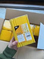 Plastic rietjes geel, Ophalen of Verzenden, Nieuw, Overige