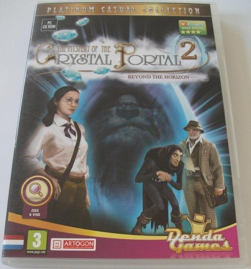 PC Game *** MYSTERY OF THE CRYSTAL PORTAL 2 *** Atlantis, Spelcomputers en Games, Games | Pc, Zo goed als nieuw, Puzzel en Educatief