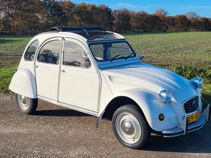 Citroën 2CV 6 Club 1987 wit, Auto's, Citroën, Ophalen