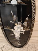 Groot Oosters decoratief bord met parelmoer inleg, Ophalen