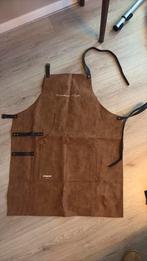 Bruin leren schort, Ophalen, Zo goed als nieuw