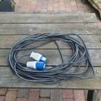 Camping Verlengsnoer 15 Meter, Ophalen of Verzenden, Gebruikt, Kabel of Snoer